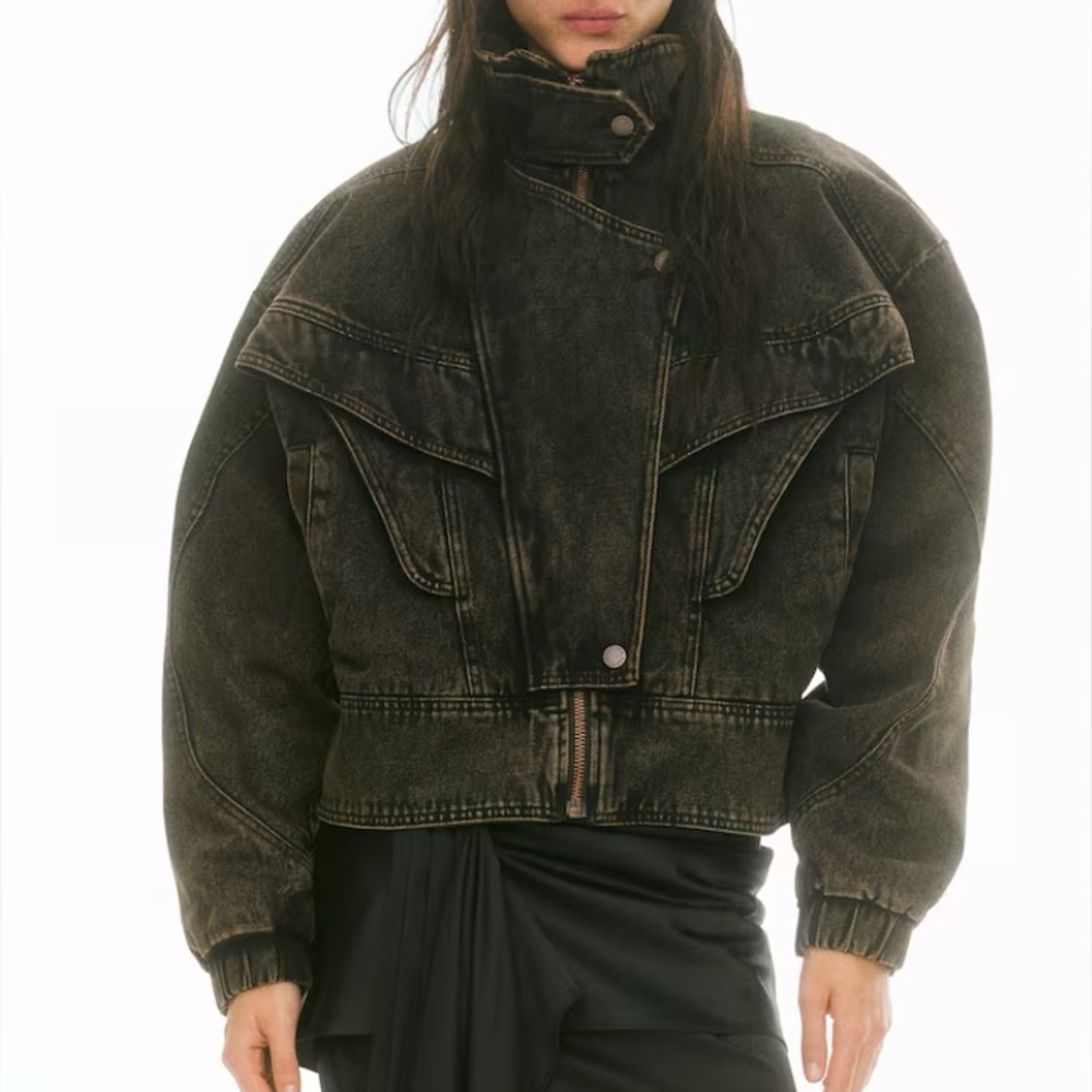 Hm Lorena Saravia voluminous twill jacket xxl